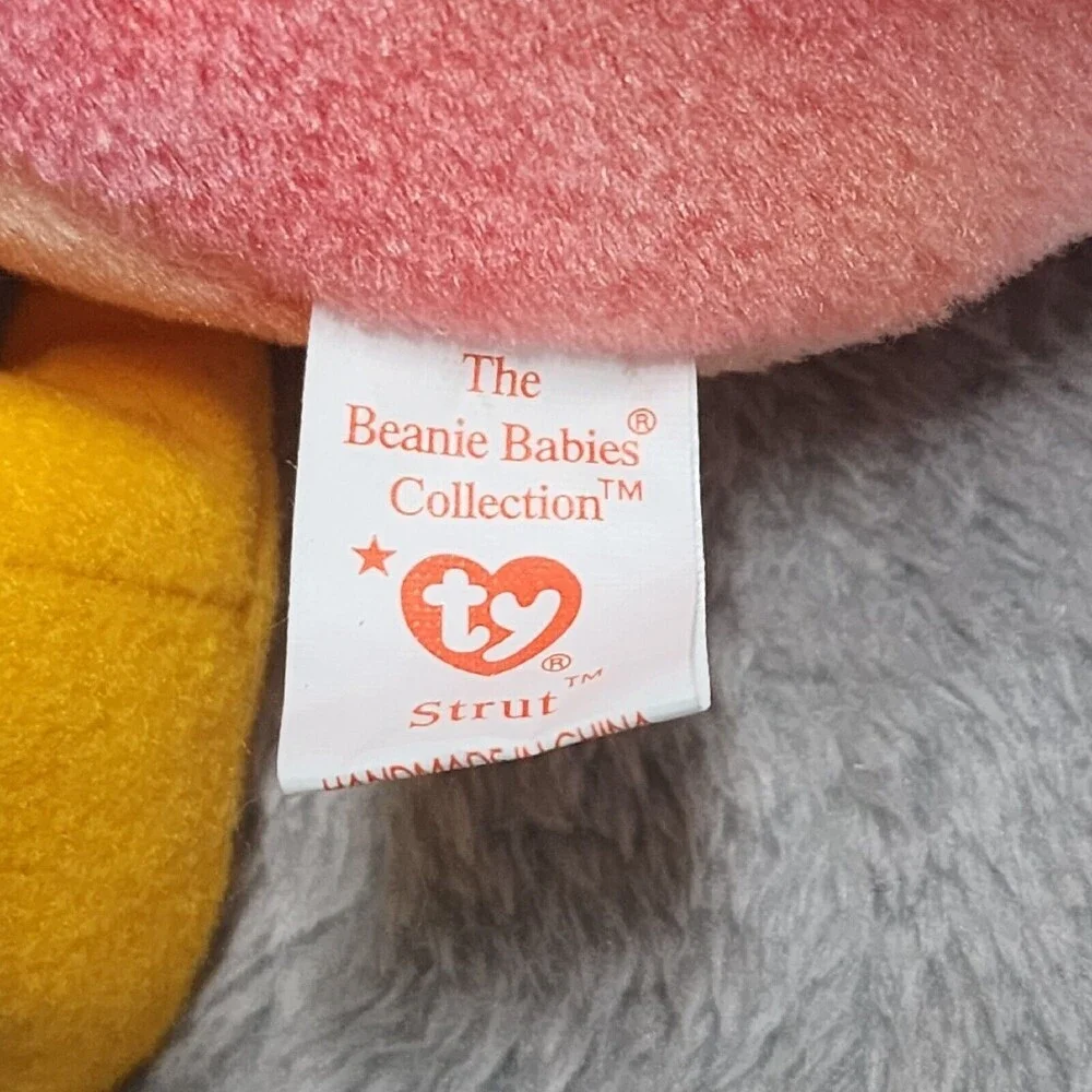 Strut THE Rooster Beanie Baby W/TAGS 1996 RETIRED
